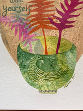 Load image into Gallery viewer, Original Collage “Be gentle with yourself”