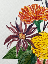 Load image into Gallery viewer, Original Flower Bouquet watercolor