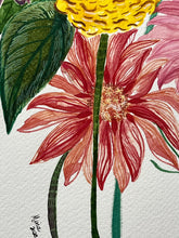 Load image into Gallery viewer, Original Flower Bouquet watercolor
