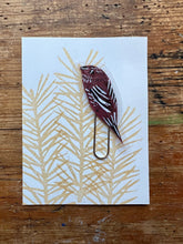 Load image into Gallery viewer, Laminated Pressed Flowers and Leaf Bookmarks set of four (4).
