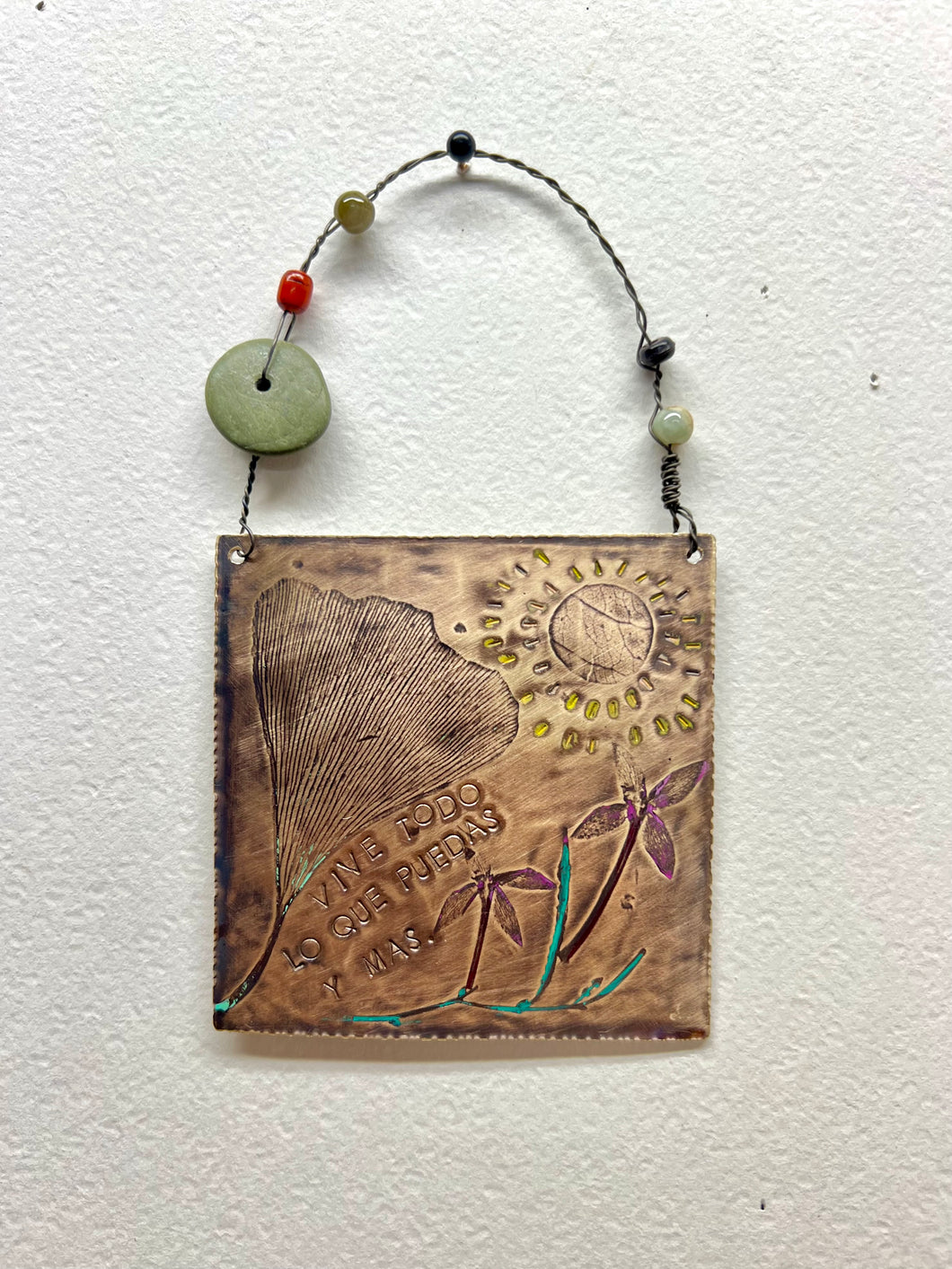 Wall hanging - Vive Todo lo que  Puedas y Mas